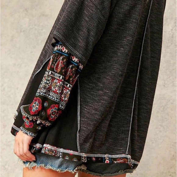 Boho Rib Reverse Stitch Top - Picture 6 of 6